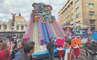 Vecinos de la Tabacalera rechazan la feria navideña del Monumento a la Revolución