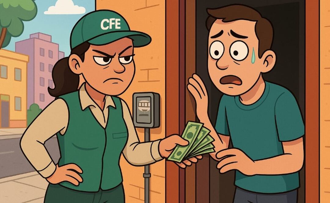 Falsa trabajadora de la CFE extorsiona en la Miguel Hidalgo. Foto: (IA)