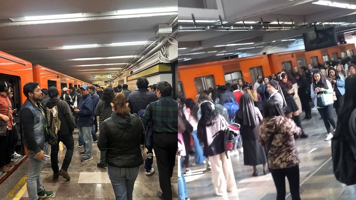 Retrasos en el Metro CDMX (Foto: X)