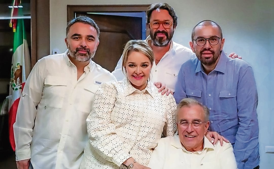 Familia de Rubén Rocha Moya. Foto: Archivo EL GRÁFICO