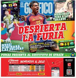 Portada El Gráfico | Lunes 22 de Junio de 2026