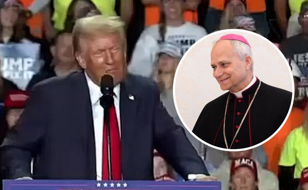 Foto: Redes sociales (Papa León XIV: Donald Trump ya hablo del nuevo Papa ¿qué dijo?)