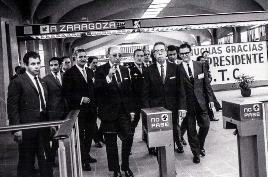 La Línea 1 no siempre fue Pantitlán-Observatorio: así comenzó el Metro CDMX. Foto: (Museo Archivo de la Fotografía)