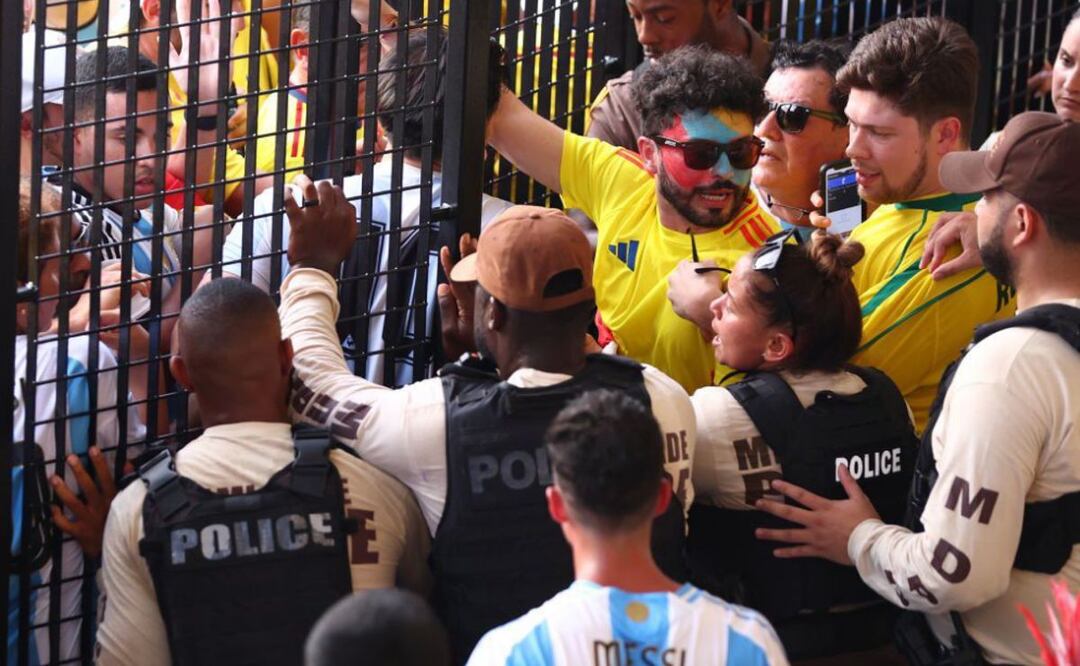 Aplican portazo en la final de la Copa América, momentos de caos y miedo