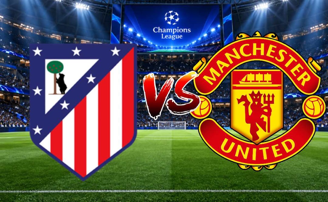 Atlético de Madrid vs Manchester United. Foto: (El Gráfico)