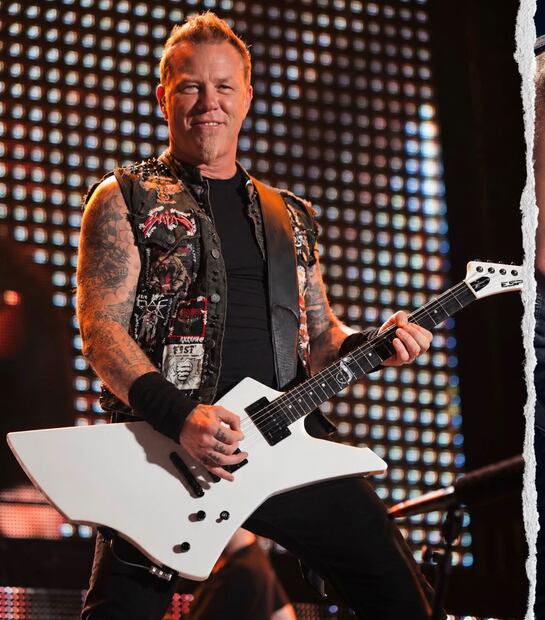 James Hetfield (Vía: Instagram)