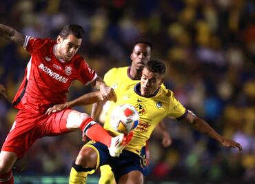 América y Toluca empatan sin goles y todo se definirá en el partido de vuelta