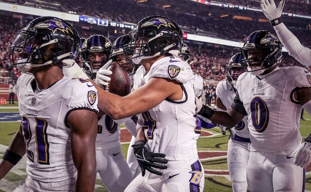 Ravens humillan a los 49ers y rompen la racha de derrotas