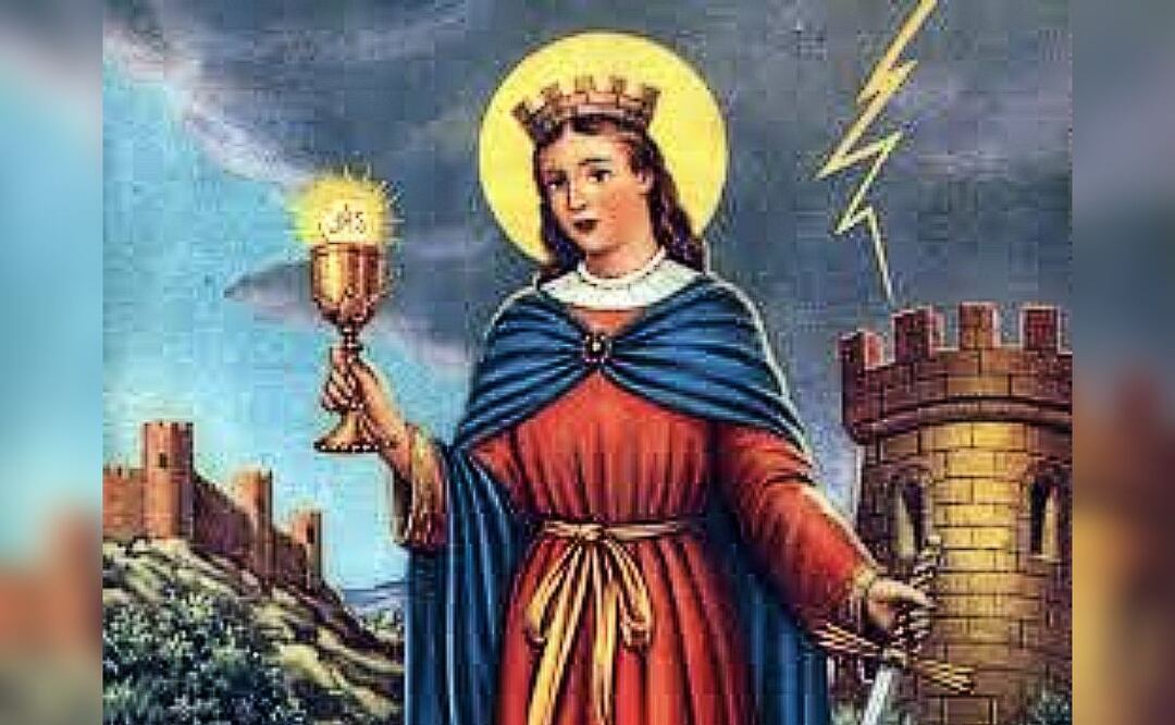 ¡Santa Bárbara: La mártir cristiana que fue encerrada para evitar pretendientes