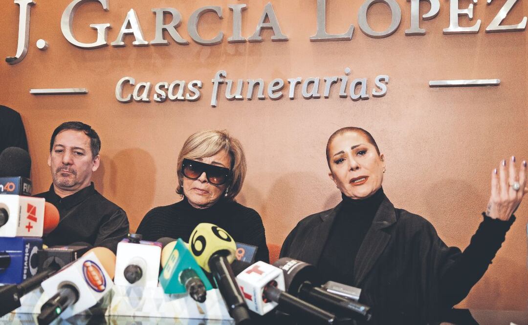 Sylvia, Alejandra y Luis Enrique expresaron, por última vez, su amor hacia su querida madre