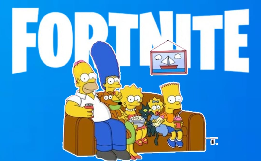 Fortnite y Los Simpson colaboración. Foto: (Especial)