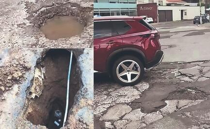 ¿Por qué no se solucionan los baches de Naucalpan? Urge reparación y nadie hace nada