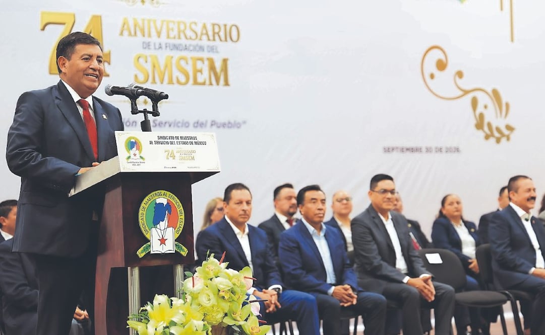 SMSEM conmemora 74 años de defensa de los derechos del magisterio mexiquense (Foto: Especial)