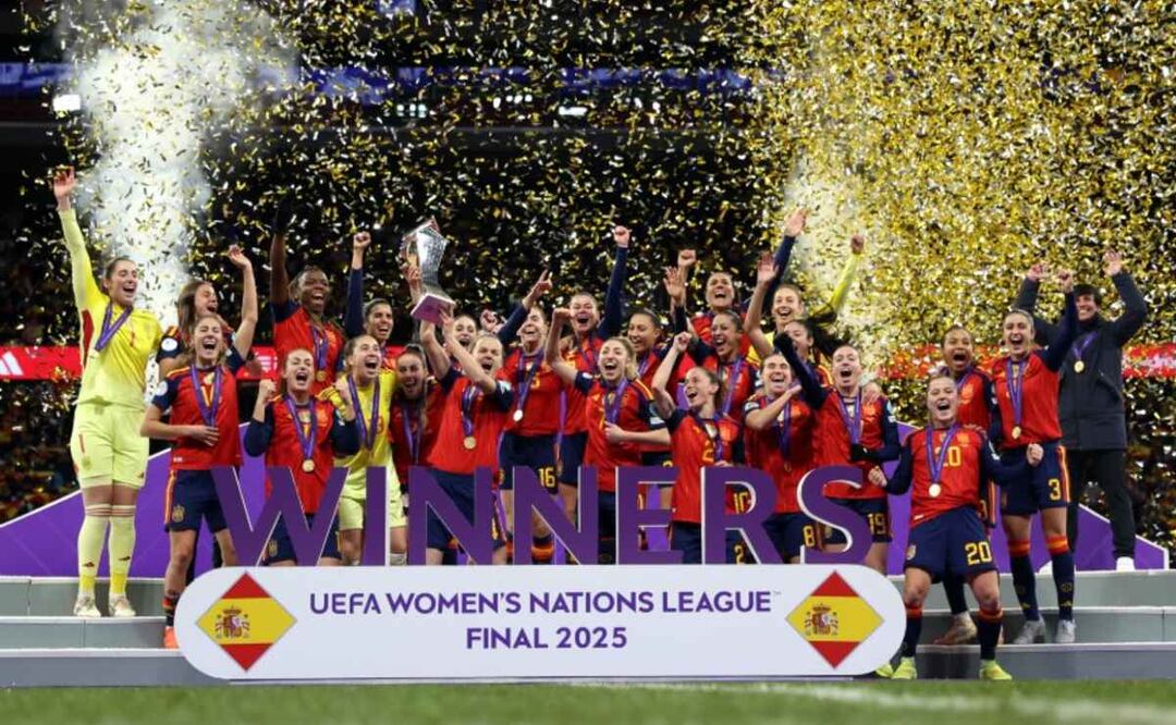 Claudia Pina y Vicky López lideraron el bicampeonato de España en la Women´s Nations League. Foto: (UEFA)