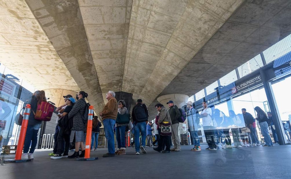 Foto: Cuartoscuro (“Uno como mujer hace menos tiempo, puede dedicarle más tiempo a sus hijos y a su hogar” Menciona usuaria del tren “El Insurgente”)