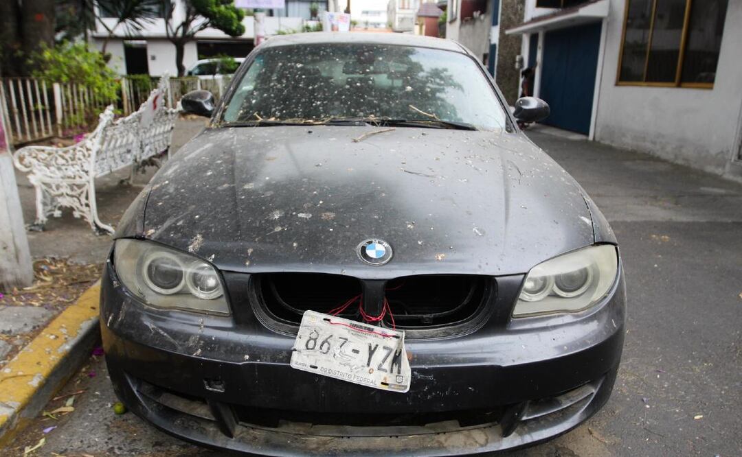 Un cementerio de los autos de lujo en CDMX