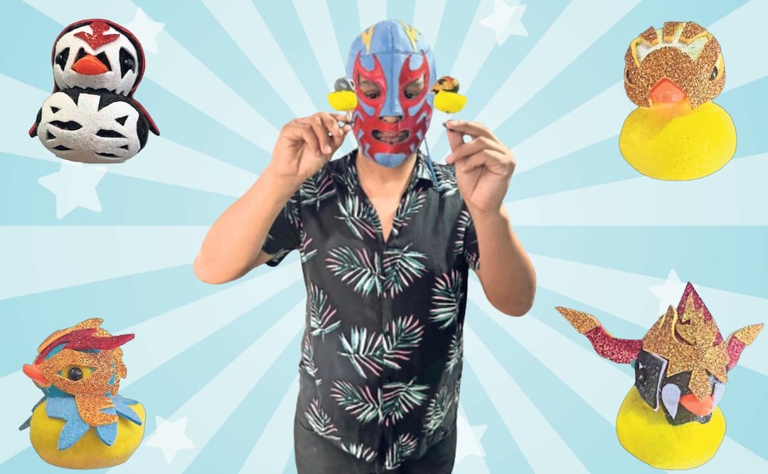 Emprenden con Patitos Kawaii enmascarados en la Arena México