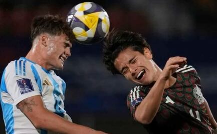 Terminó el sueño: México cae ante Argentina y dice adiós al Mundial Sub-20