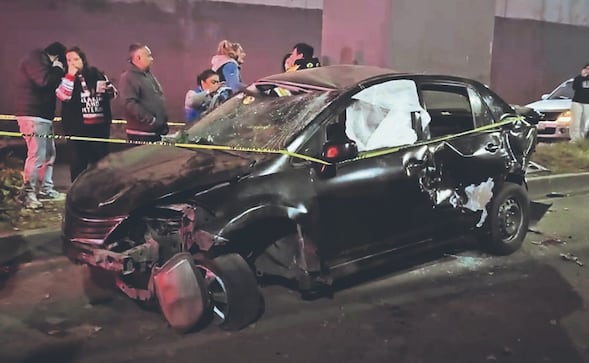 Fuerte accidente en Álvaro Obregón dejó a chavito muerto y a su familia sufriendo