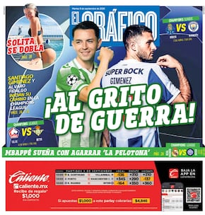 Portada El Gráfico | Martes 8 de septiembre de 2026