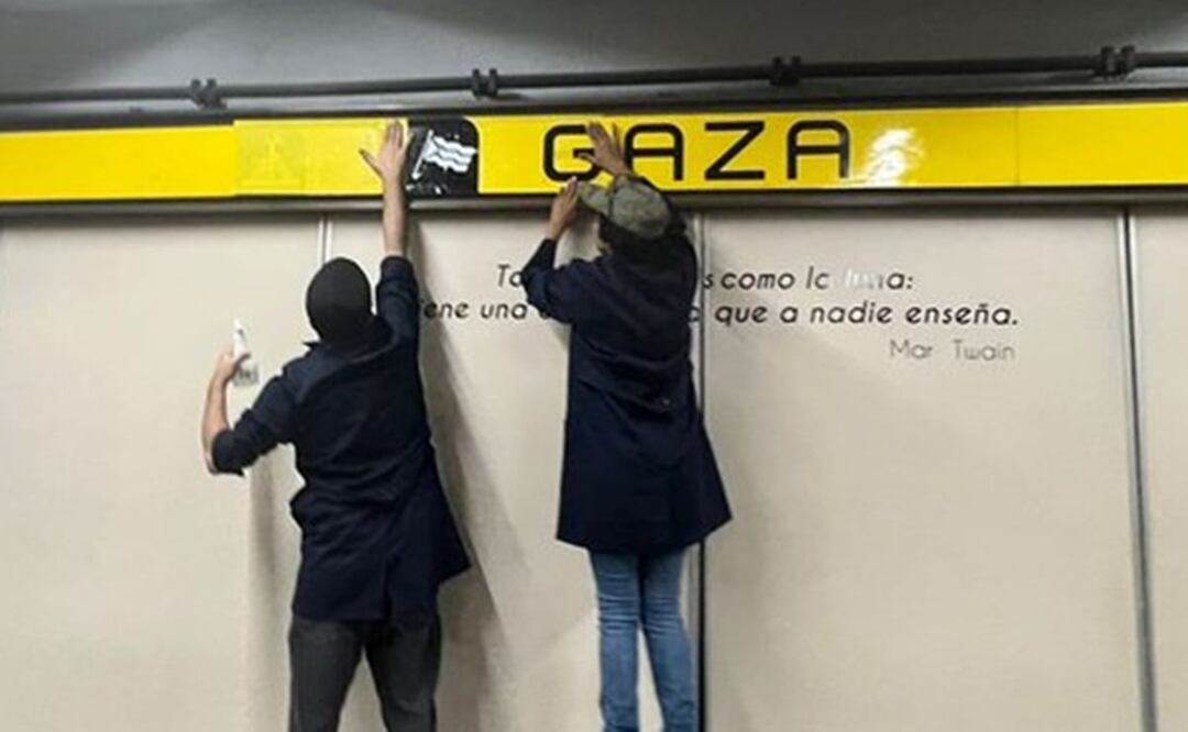 ¿Renombraron la estación del Metro 'La Raza' en solidaridad con Palestina? Esto sabemos