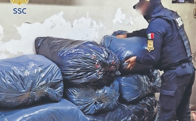 ¡Cayeron 500 kilos de mota! Catean narco bodega ligada al CJNG en la GAM