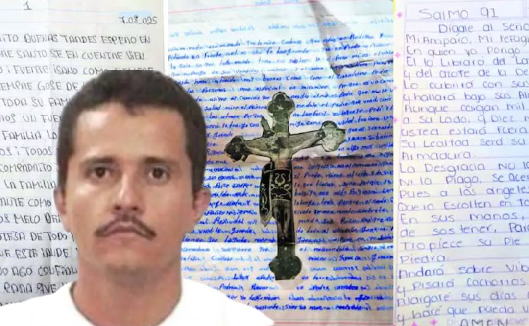 Las cartas secretas de El Mencho: Así pedían a Dios que lo protegiera de la muerte (Foto: Especial)