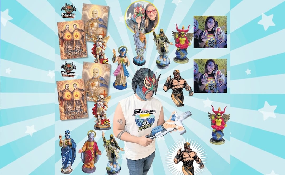 De Soberano Jr crucificado a Kemalito Baphomet: Las figuras 3D que causan furor y polémica

Imagen: MÁSCARA ILUSTRADA | SERGIO TREJO. EL GRÁFICO