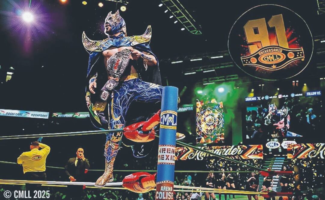 Luchador Komander. Foto: (CMLL)