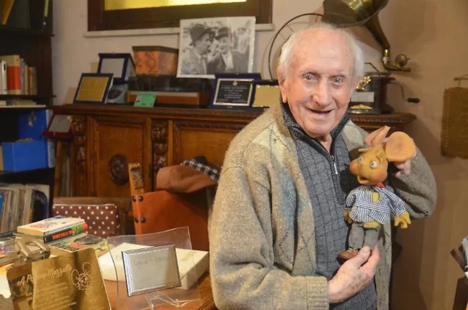 Topo Gigio pierde su voz: muere Peppino Mazzullo a los 100 años
Foto. Redes Sociales