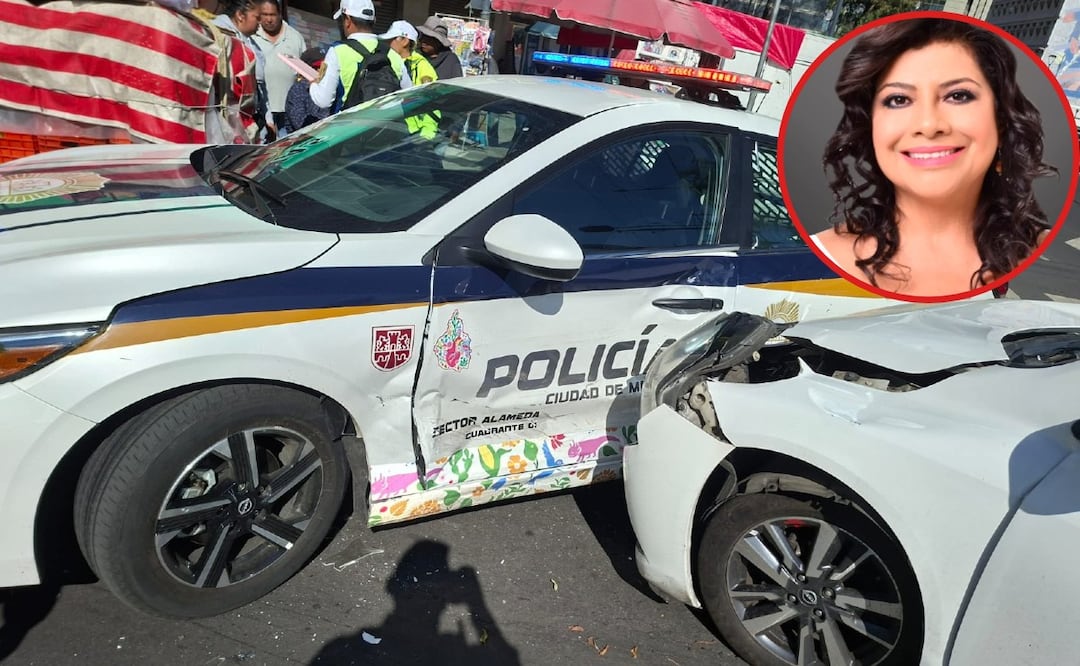 Se reporta un choque entre una patrulla nueva de la SSC y un auto particular ¿Quién fue el culpable?
Imagen: Especial