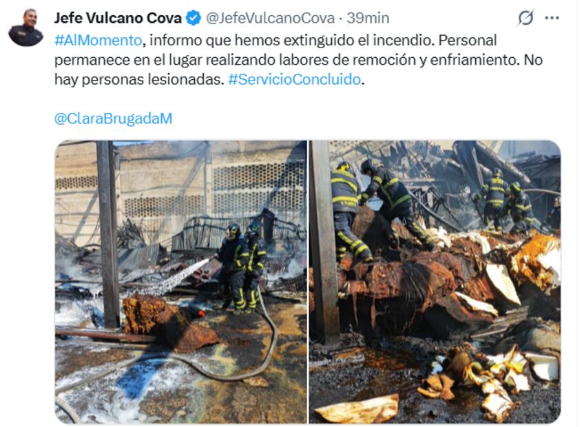 Incendio en Santa Marta Acatitla (Foto: X)
