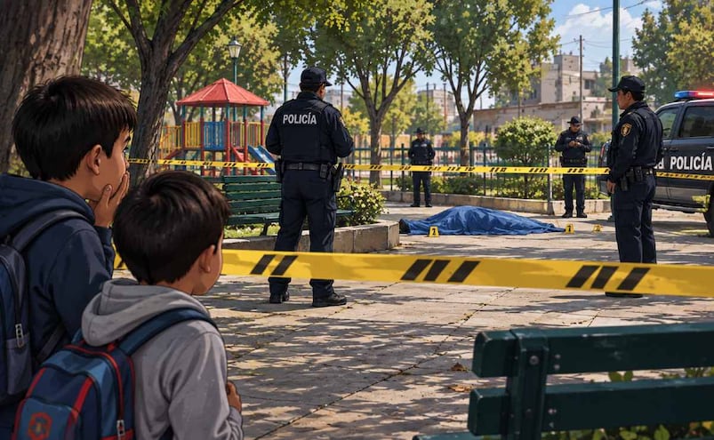 Salió a que lo mataran: Acribillan a exconvicto frente a sus sobrinos en parque de Iztapalapa