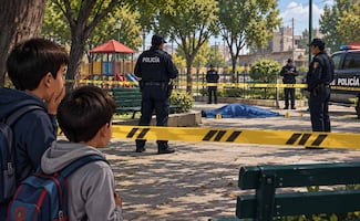 Salió a que lo mataran: Acribillan a exconvicto frente a sus sobrinos en parque de Iztapalapa