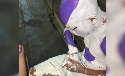 Niño disfrazado de Freezer se vuelve viral por inesperado detalle con la pintura