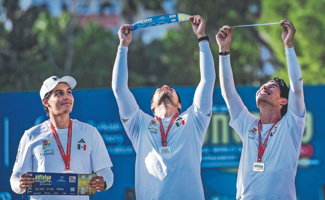 México va completo en tiro con arco A Olímpicos de París