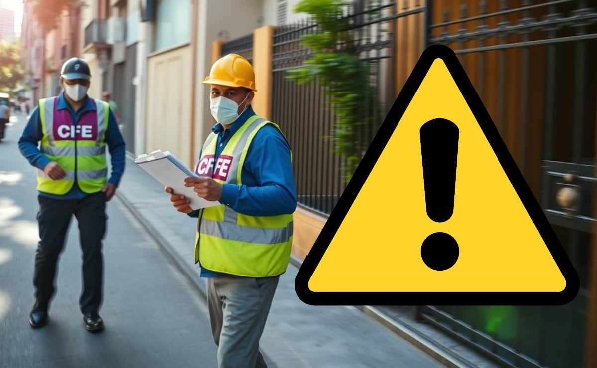 ¡CUIDADO! CFE alerta sobre trabajadores falsos que visitan casas para ...