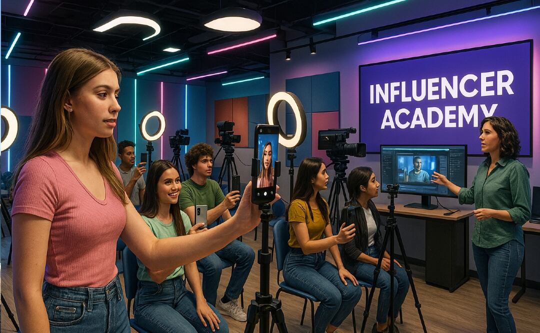 ¿Cómo es la nueva escuela para Influencers?
Imagen Ilustrativa: IA