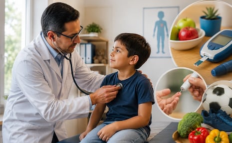 ¿Tu hijo tiene mucha sed y cansancio? Podrían ser señales de diabetes infantil