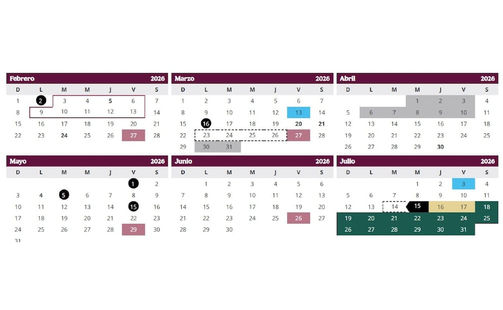 Calendario SEP: ¿Cuándo terminan las clases y qué puentes quedan este ciclo escolar?