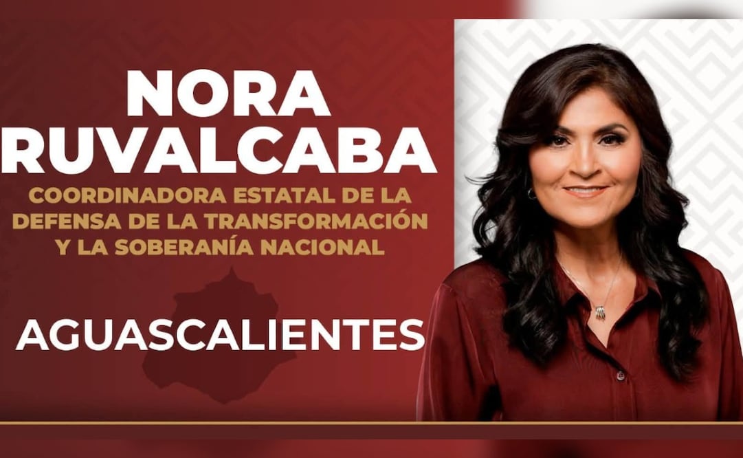 Morena perfila a Nora Ruvalcaba rumbo a la gubernatura de Aguascalientes en 2027 (Foto: Facebook)