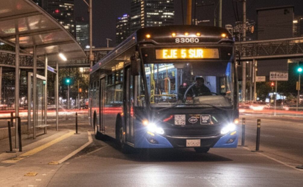 Imagen ilustrativa: IA (Nochebús del Trolebús )