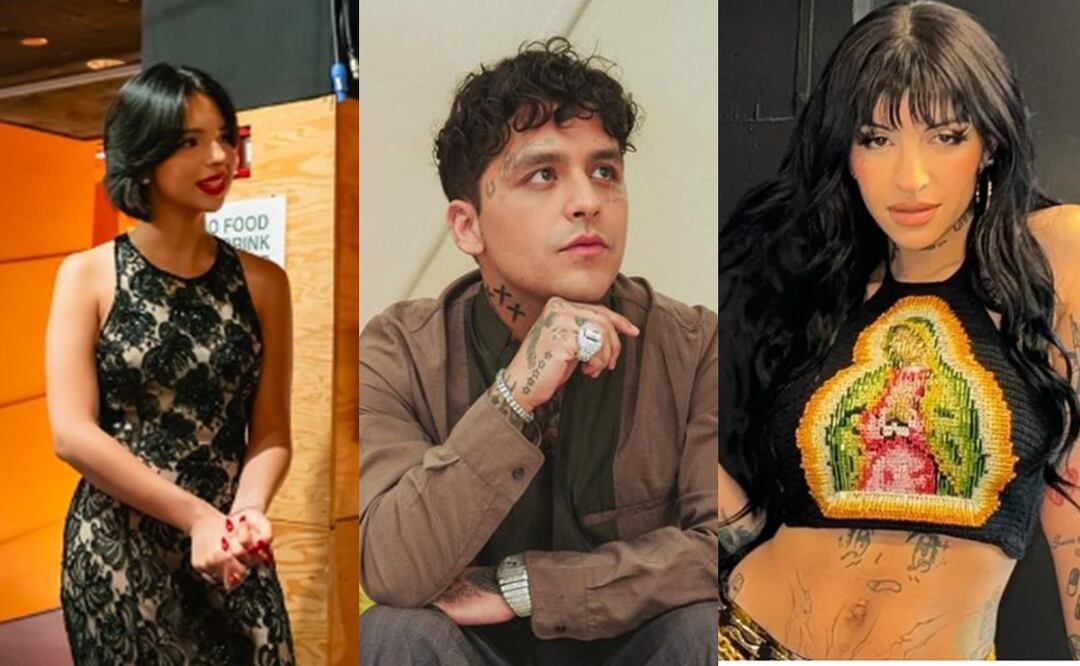 Christian Nodal confunde sus palabras, ya no sabe ni quién en su esposa actual