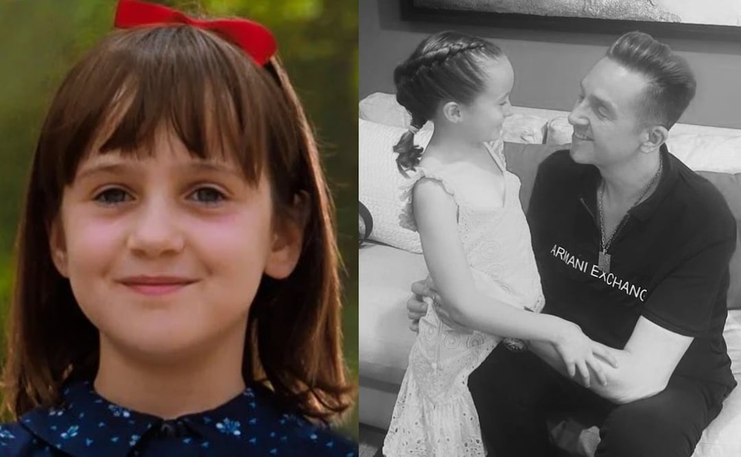 Reemplazan a Michaela, la hija de Daniel Bisogno, en el musical de Matilda. Foto: (Redes Sociales)