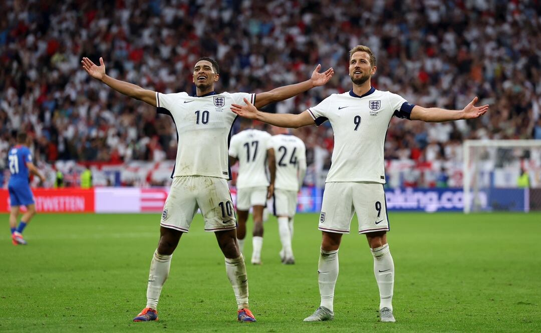 Eurocopa 2024: Bellingham y Kane rescatan al último minuto a Inglaterra de caer ante Eslovaquia (Foto: X)