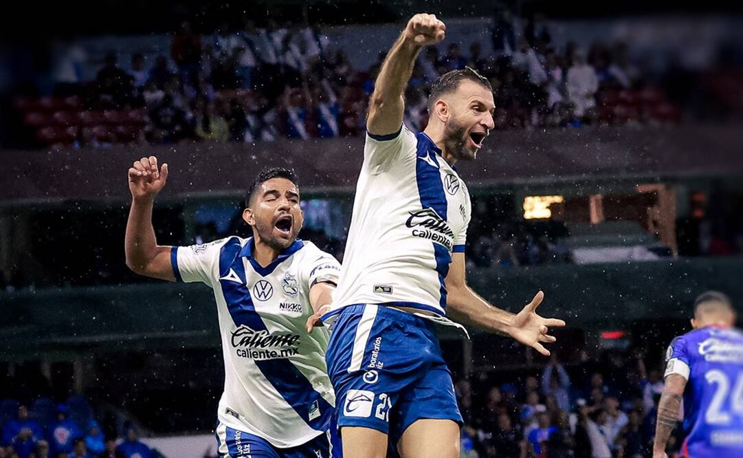 Puebla obtuvo su clasificación directa tras vencer a Cruz Azul, en el Estadio Azteca
