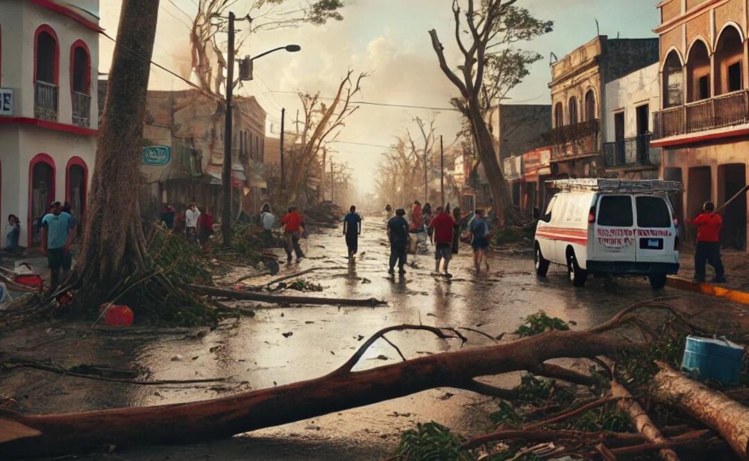 Yucatán y Campeche se recuperan tras el huracán Milton con daños mínimos