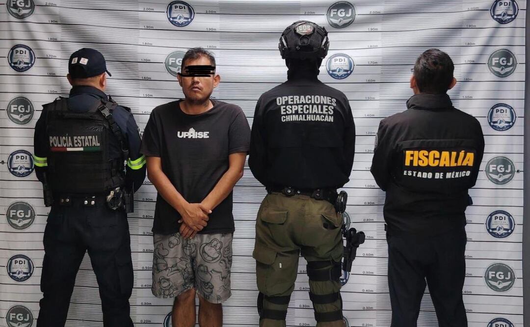 Cae “El Orejas”, extorsionador alineado a la “Unión Tepito”, en Chimalhuacán
Imagen: Especial