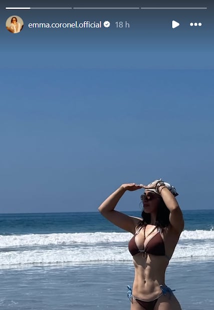 Bikini de Emma Coronel (Foto: Instagram)