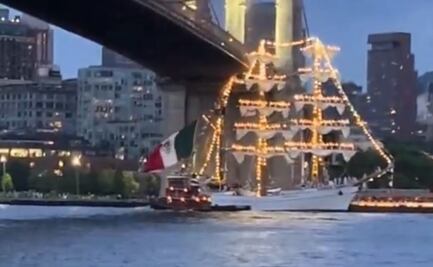 ¿Qué causó el choque del buque Cuauhtémoc en Nueva York? Habrá respuesta en 30 días